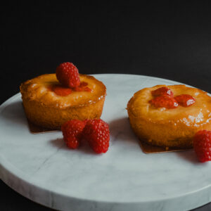 Almond & Raspberry Polenta Cake Pack of 4